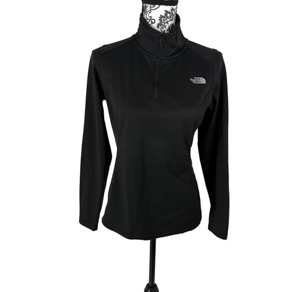 Women’s TKA Glacier ¼-Zip Black Jacket Size Small - Picture 1 of 9